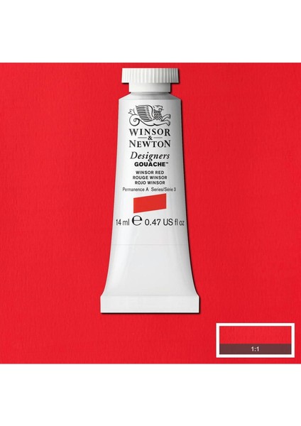 Designer's Gouache 14ML Winsor Red 726 S.3 modelleri