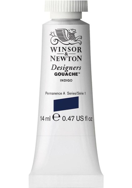 Winsor & Newton Designers Guaj Boya 14ML Indigo 322 S.1