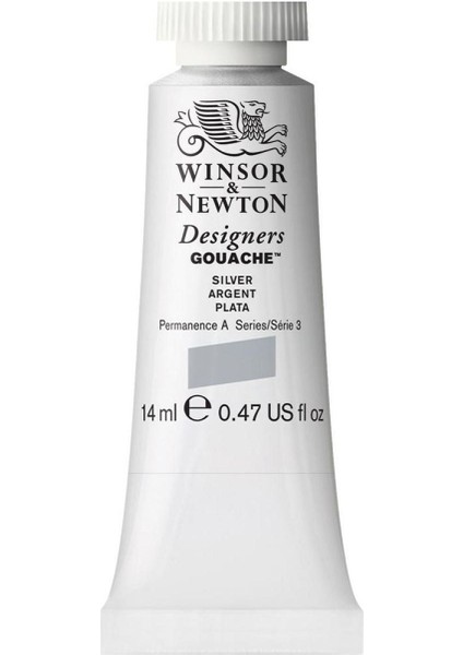 Winsor & Newton Designers Guaj Boya 14ML Silver 617 S.3