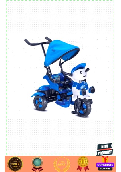 Babyy Hopeee Yupi Bebek Bisikleti Mavi 5 Litre Kız Erkek Çocuk Oyuncakları Eğitici Oyuncaklar