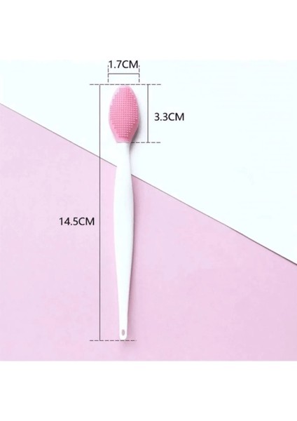 Cilt Burun Siyah Nokta Temizleme Slikon Fırça ve Peeling