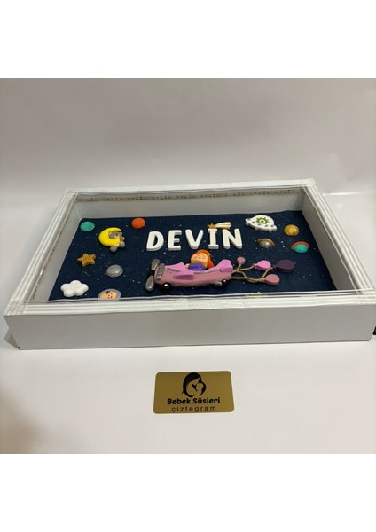 Işıklı Bebek Kapı Süsü