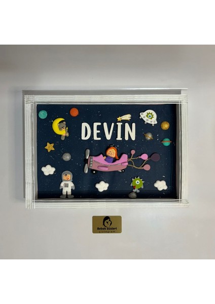 Işıklı Bebek Kapı Süsü