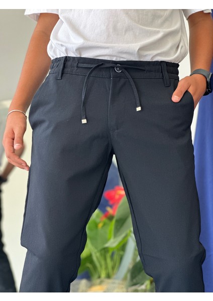 Erkek Pantolon Lacivert Jogger Pantolon fiyatları