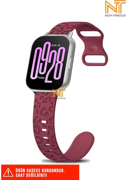 Huawei Honor Magic / Magic 2 / Watch Gs 3 Uyumlu Leopar Desenli Silikon Kordon (22MM) fiyatları