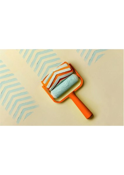 Ardışık Ok Tasarımlı Duvar Desen Rulosu,25 Cm,plastik