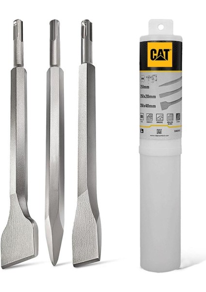 DA03903 Sds Plus 3 Parça Profesyonel Murç/keski Kırıcı Uç Seti