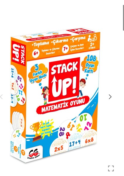 Ceco Toys Stack Up! Matematik Kutu Oyunu