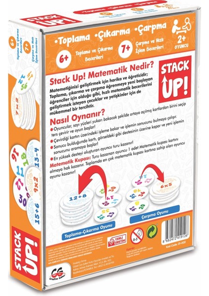 Ceco Toys Stack Up! Matematik Kutu Oyunu fiyatları
