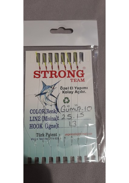 Strong Gümüş Çapari