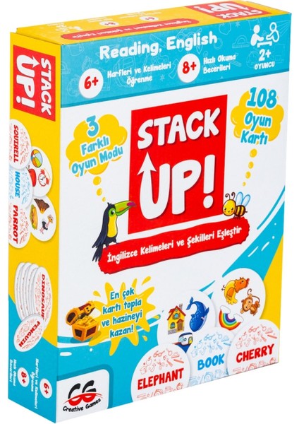 Ceco Toys Stack Up! Ingilizce Kelime ve Şekil Kutu Oyunu fiyatları