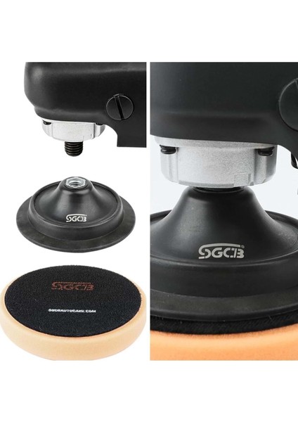 Rotary Esnek Silikon Pad Destek Tabanı 5''/125 mm fırsatları