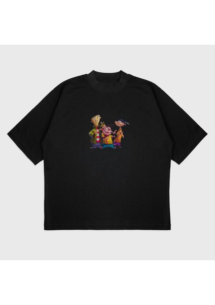Oversize 'ed, Edd, Eddy' Baskılı T-Shırt fiyatları