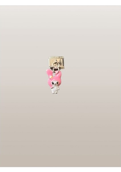 Hello Kitty Italyan Bileklik Charmı Sallantılı