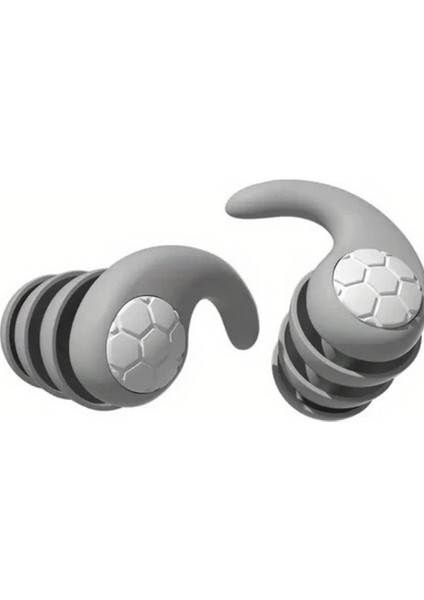 1 Çift Silikon Kulak Tıkacı, Rahat ve Dayanıklı, Premium Ses Yalıtımlı Kulaklıklar, Yüzme, Dalış, Uyku ve Sörf Için Yeniden Kullanılabilir Silikon Kulak Tıkacı