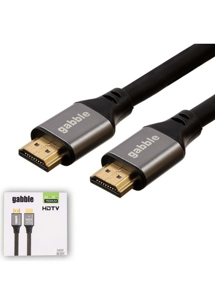 GAB-HDMI405 HDMI 4K Destekli 5mt 1.4V Kablo
