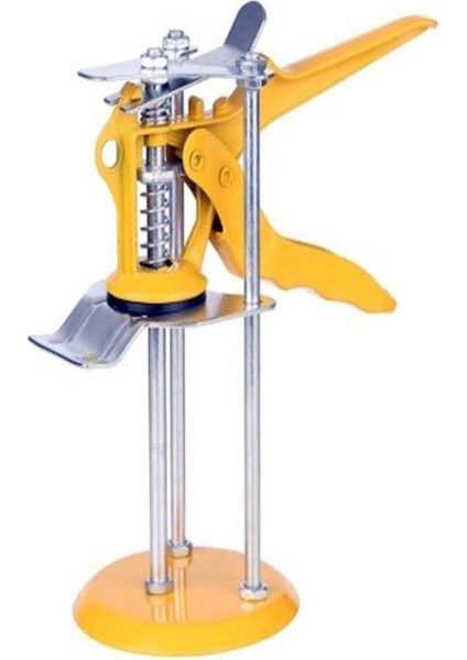 Seramik Seviye Belirleme Kaldıraç Aparatı Metal Gövde 3 Kızaklı