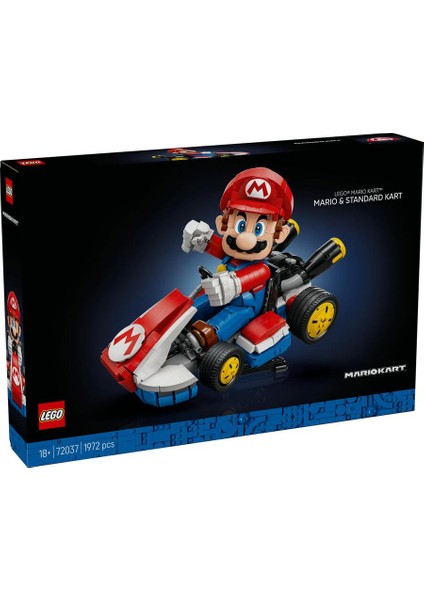 72037 Lego® Super Mario™ Mario Kart™ – Mario ve Standard Kart