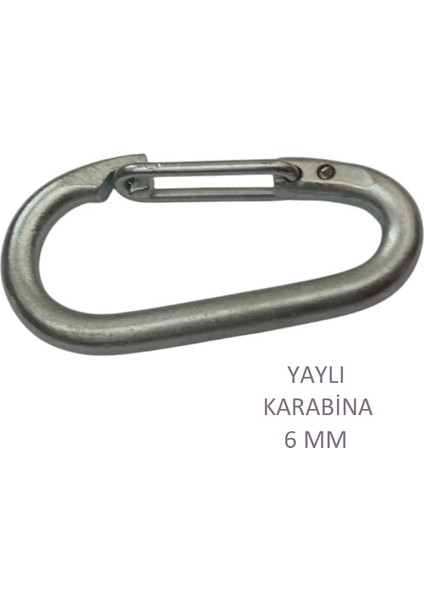 Karabina, Yaylı, 6 Mm, Askı, Çengel, Kanca, Anahtarlık (4 Adet) modelleri