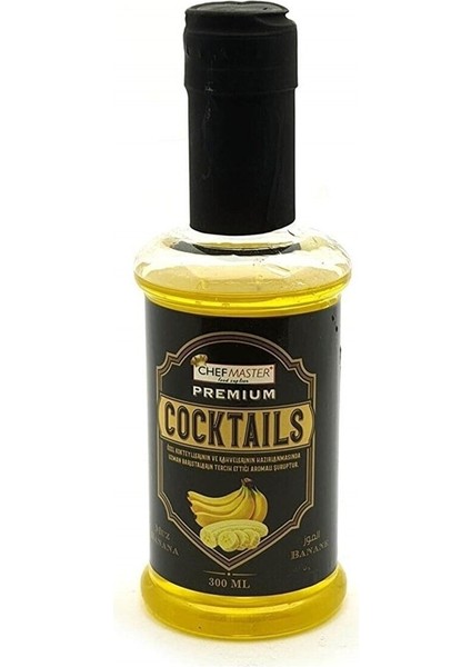 Kokteyl Kahve Şurubu Muz 300 ml