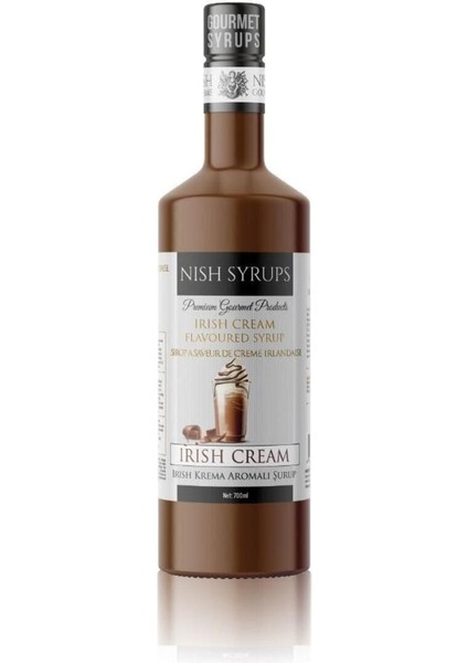 Nish Gurme Irish Krema Aromalı Şurup 700 ml