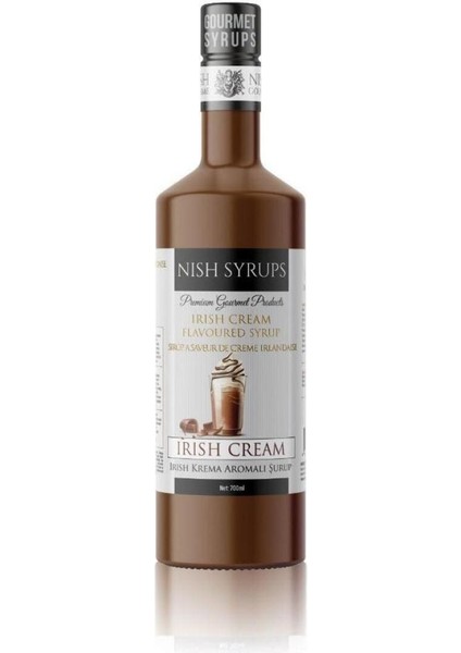 Nish Gurme Irish Krema Aromalı Şurup 700 ml
