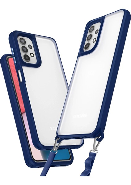 Samsung Galaxy A32 Kılıf Penta Silikon Kılıf - Lacivert Ynsmr