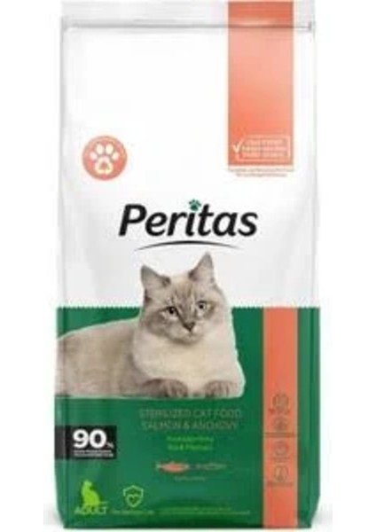 Somonlu Yetişkin Kedi Maması - Tüy Yumağı Kontrolü - 15 kg