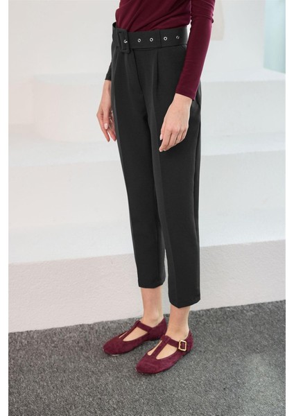 001 Kare Kemerli Dar Paça Pantolon fırsatları