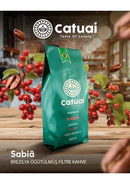 Premium Sabia Chemex Öğütülmüş Kahve 250 Gram fiyatları