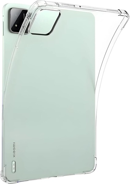 Xiaomi Pad 7 Pro Kılıf Şeffaf Tablet Silikon - Şeffaf Ynsmr