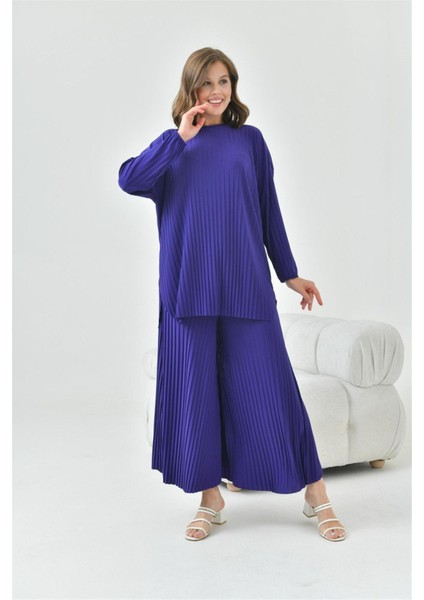 4150 Bisiklet Yaka Piliseli Ela Takım