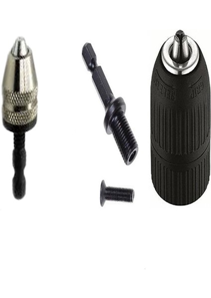 Mandren Seti 4 mm Mini Mandren & 10 mm Bits Tutuculu Mandren Torkslu Matkablarada Uyumludur