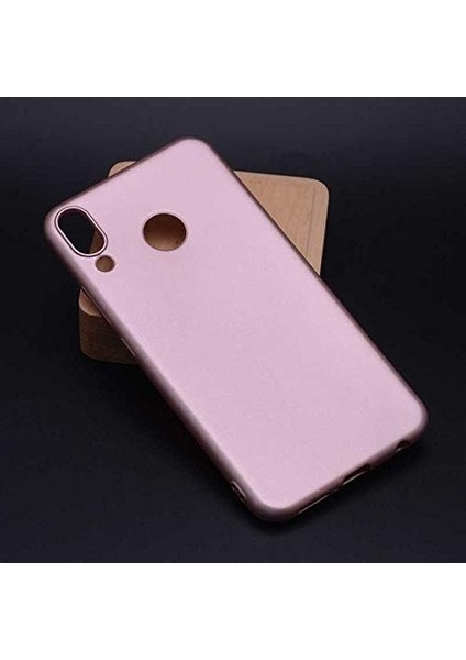 Matte Silicone Asus Zenfone 5 (6.2'') ZE620KL Için Kılıf Rose Gold [zenfone 5 (6.2'') ZE620KL ile Uyumlu Kılıf - Rose Gold]