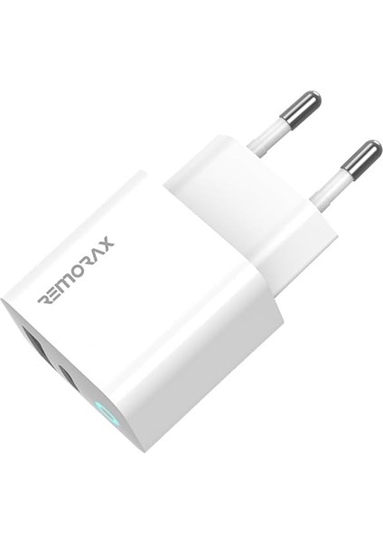 Blue Moon Pd 30WATT Hızlı Şarj Aleti, A + C Girişli, Beyaz
