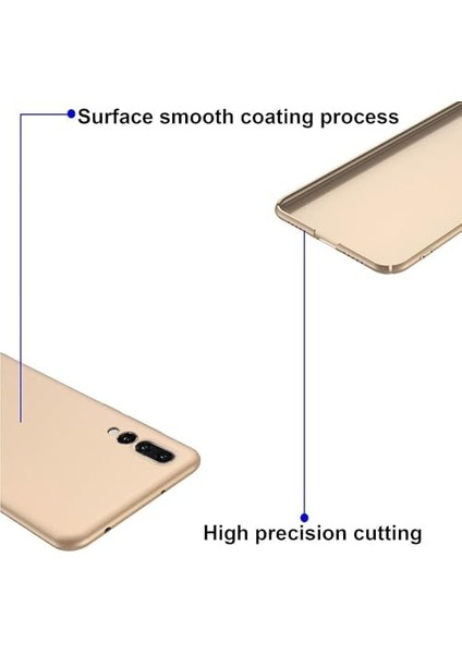 P20 Pro Uyumlu Sert Rubber Silikon Kılıf (Kırmızı)