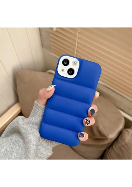 Puffer Kılıf iPhone 14 (Siyah)