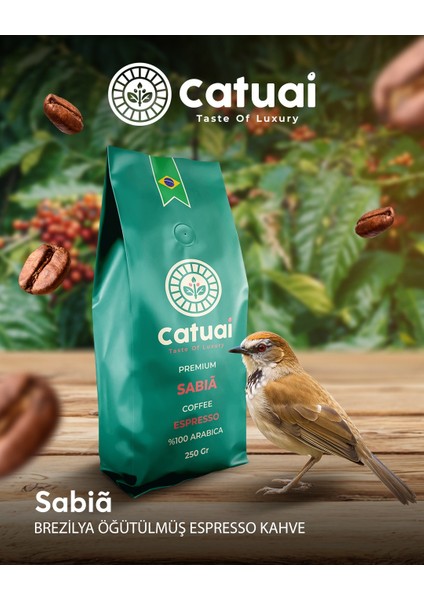 Premium Sabia Espresso Öğütülmüş Kahve