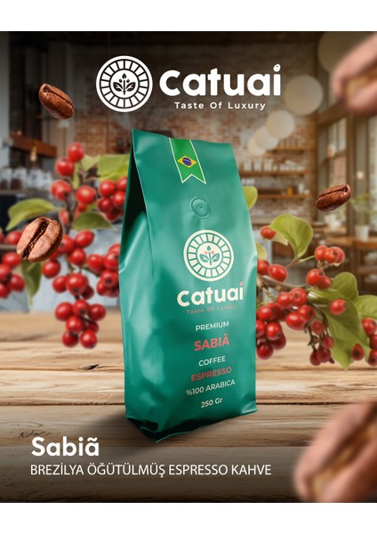 Premium Sabia Espresso Öğütülmüş Kahve