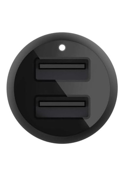 Çift USB Araç Şarj Cihazı 24 W + Usb-C Kablosu (Boost Charge Çift Bağlantı Noktalı Araç Şarjı, 2 Bağlantı Noktalı USB Araç Şarjı) Nintendo Switch Araç Şarjı, iPad Pro Araç Şarjı