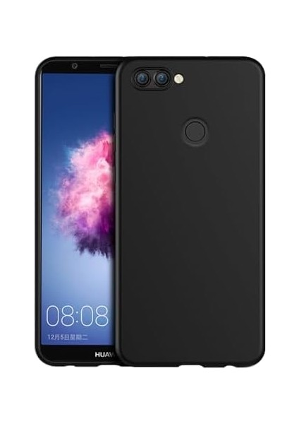 P Smart Uyumlu Sert Rubber Silikon Kılıf (Siyah)