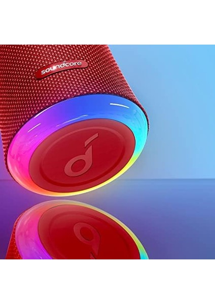 Flare Iı 20W Kablosuz Bluetooth Hoparlör - 360° Ses - Kırmızı - A3165