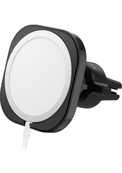 Magfit Air Vent Araç Içi Telefon Tutucu iPhone Için Magsafe Özellikli Şarj Aleti (Magsafe Dahil Değildir) Black - ACP02791