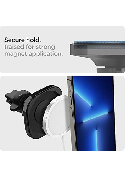 Magfit Air Vent Araç Içi Telefon Tutucu iPhone Için Magsafe Özellikli Şarj Aleti (Magsafe Dahil Değildir) Black - ACP02791