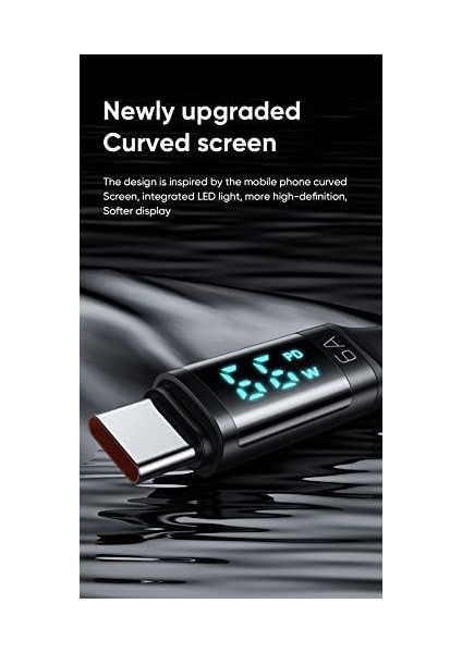 [c Tipi USB LED Ekran Naylon Örgülü Senkronizasyon Şarj USB Veri 4ft/1.2m Kablo Uyumlu Samsung Galaxy S20 S10 S9 S8 Plus Not 10 Google Pixel ve Daha Fazlası (Tip C (Yeni Android), 4ft/1.2m)