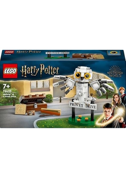 Harry Potter Hedwig, Privet Drive 4 Numara Da 76425-7 Yaş ve Üzeri Harry Potter Hayranları Için Koleksiyonluk Yaratıcı Oyuncak Yapım Seti (336 Parça) fiyatları