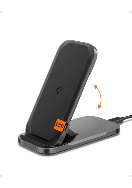 Designed For Samsung (15W) Flex Stand Kablosuz Şarj Cihazı Galaxy Için Super Fast Wireless Charging Arcfield Flex Black PF2201 - ACH04622