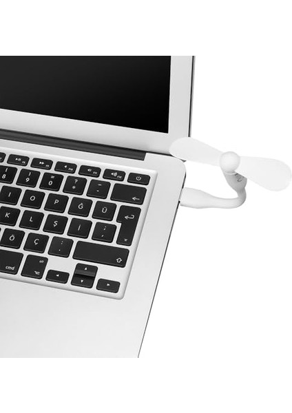 Mini USB Vantilatör, Esnek Mini Fan, El Vantilatörü, Pc, Powerbank, USB Cihazları Ile Kullanılabilir, Sessiz Taşınabilir USB Mini Soğutma Fanı Soğutucu, Seyahat Fanı (1 Adet)