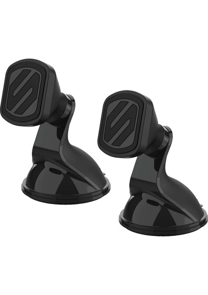 Mmwsm-2pkxces0 Magicmount Select Manyetik Telefon, S Veya Tablet Için Stickgrip Vantuzlu Araç Tutucu, 360 Derece Ayarlanabilir Kafa, Siyah (2'li Paket)
