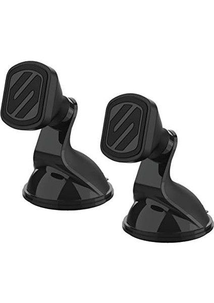 Mmwsm-2pkxces0 Magicmount Select Manyetik Telefon, S Veya Tablet Için Stickgrip Vantuzlu Araç Tutucu, 360 Derece Ayarlanabilir Kafa, Siyah (2'li Paket)